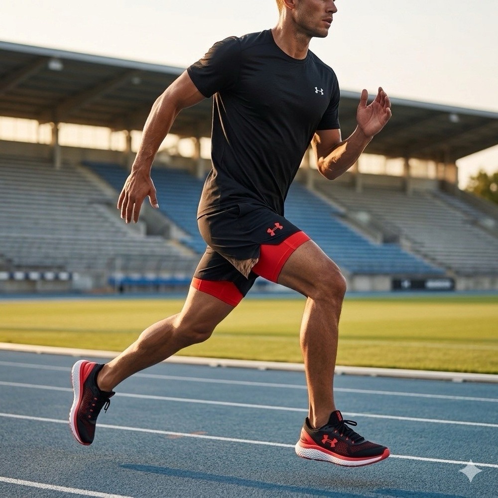 Under Armour Shorts Mens M Iso Chill Launch 2 in 1 Running Gym Workout